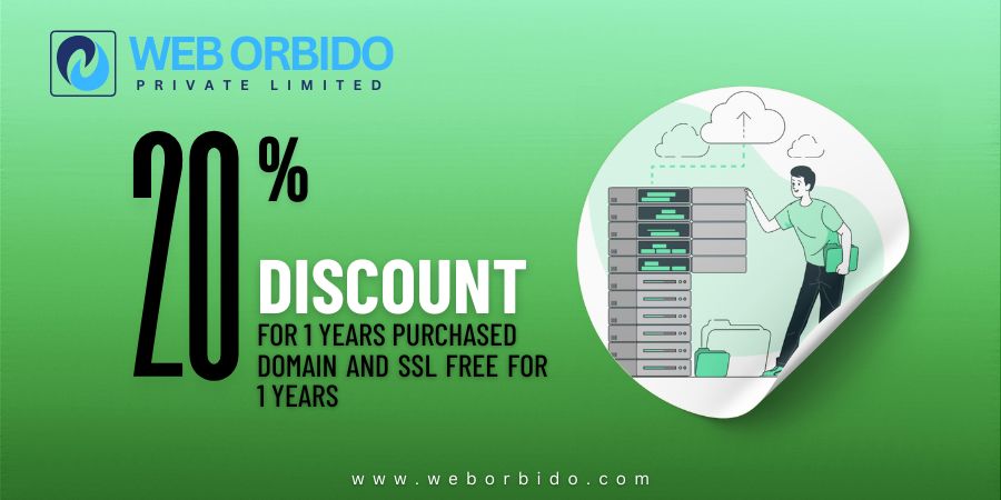 Hosting 20% Off + Free Domain & SSL